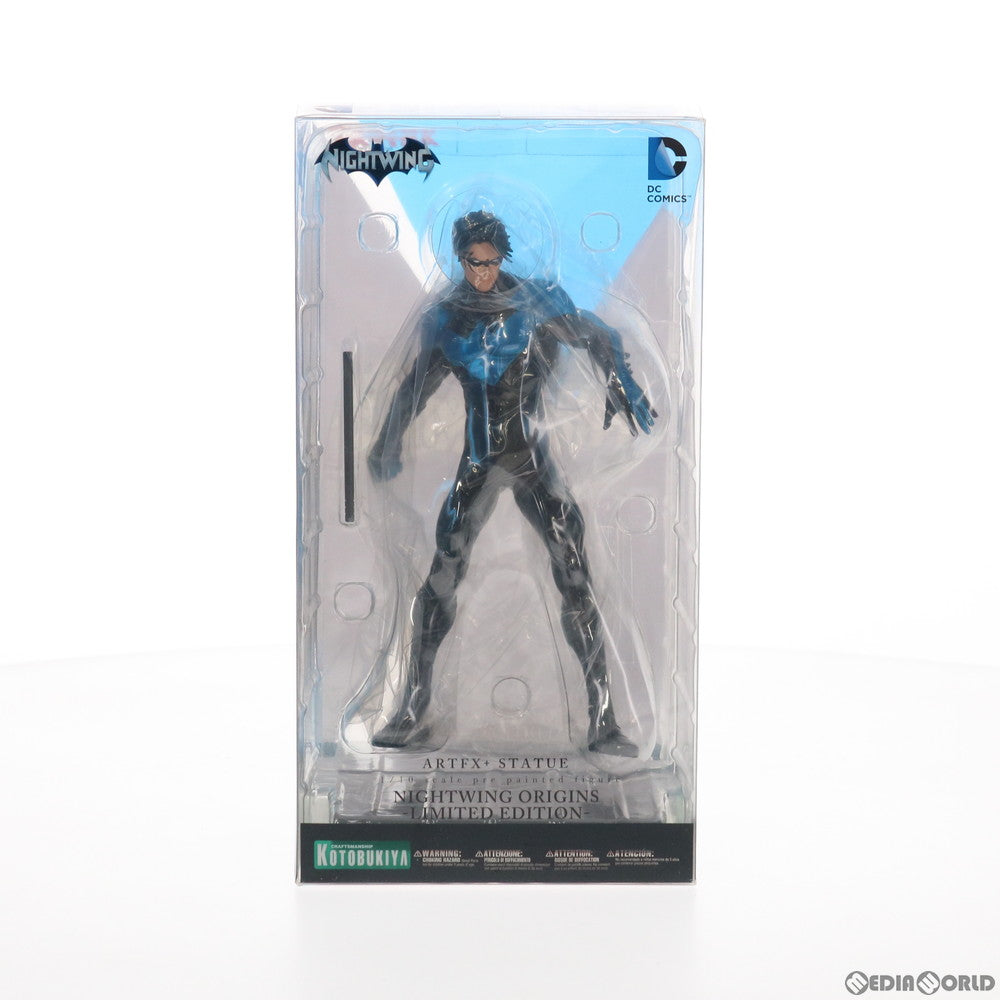 【中古即納】[FIG] コトブキヤショップ限定 ARTFX+ ナイトウィング オリジンズ LIMITED EDITION BATMAN(バットマン) 1/10 完成品 フィギュア(SV102) コトブキヤ(20141031)