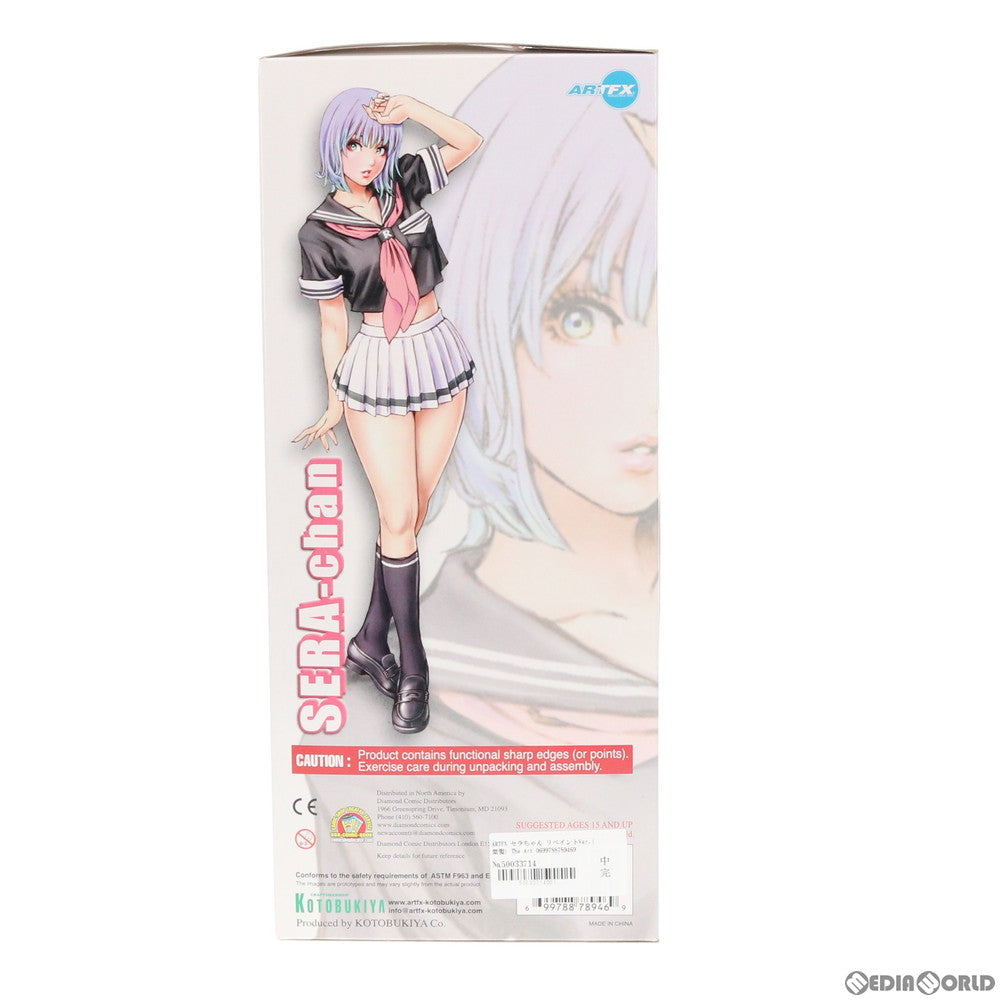 【中古即納】[FIG] ARTFX セラちゃん リペイントVer.(紫髪) The Art of Shunya Yamashita 1/7 完成品 フィギュア ワンフェス2006夏&コトブキヤショップ限定(SY-01-1) コトブキヤ(20060820)
