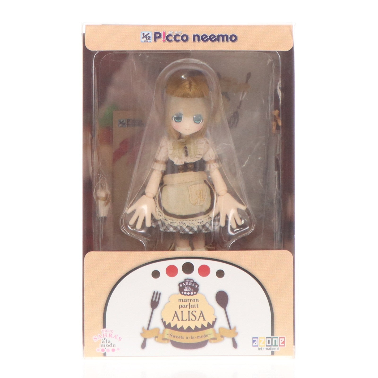 【中古即納】[DOL] ピコサアラズ ア・ラ・モード ～スイーツ ア・ラ・モード～ マロンパフェ/アリサ(通常販売ver.) 1/12 完成品 ドール(PID034-SMA) アゾン(20190301)
