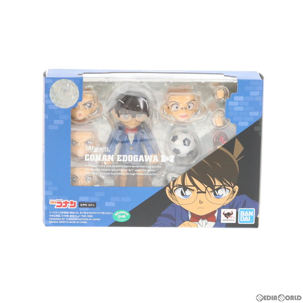 【中古即納】[FIG] S.H.Figuarts(フィギュアーツ) 江戸川コナン 名探偵コナン 完成品 可動フィギュア バンダイスピリッツ(20190525)