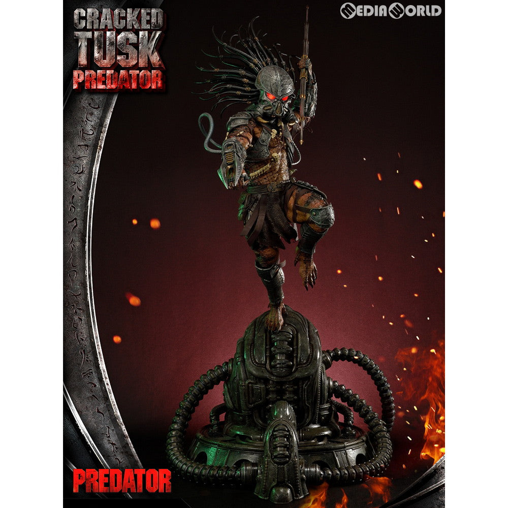 【新品即納】[FIG] プレミアムマスターライン クラックドタスクプレデター ダークホースコミックス プレデター Predator Life and Death 1/4 スタチュー フィギュア プライム1スタジオ(2020年5月)
