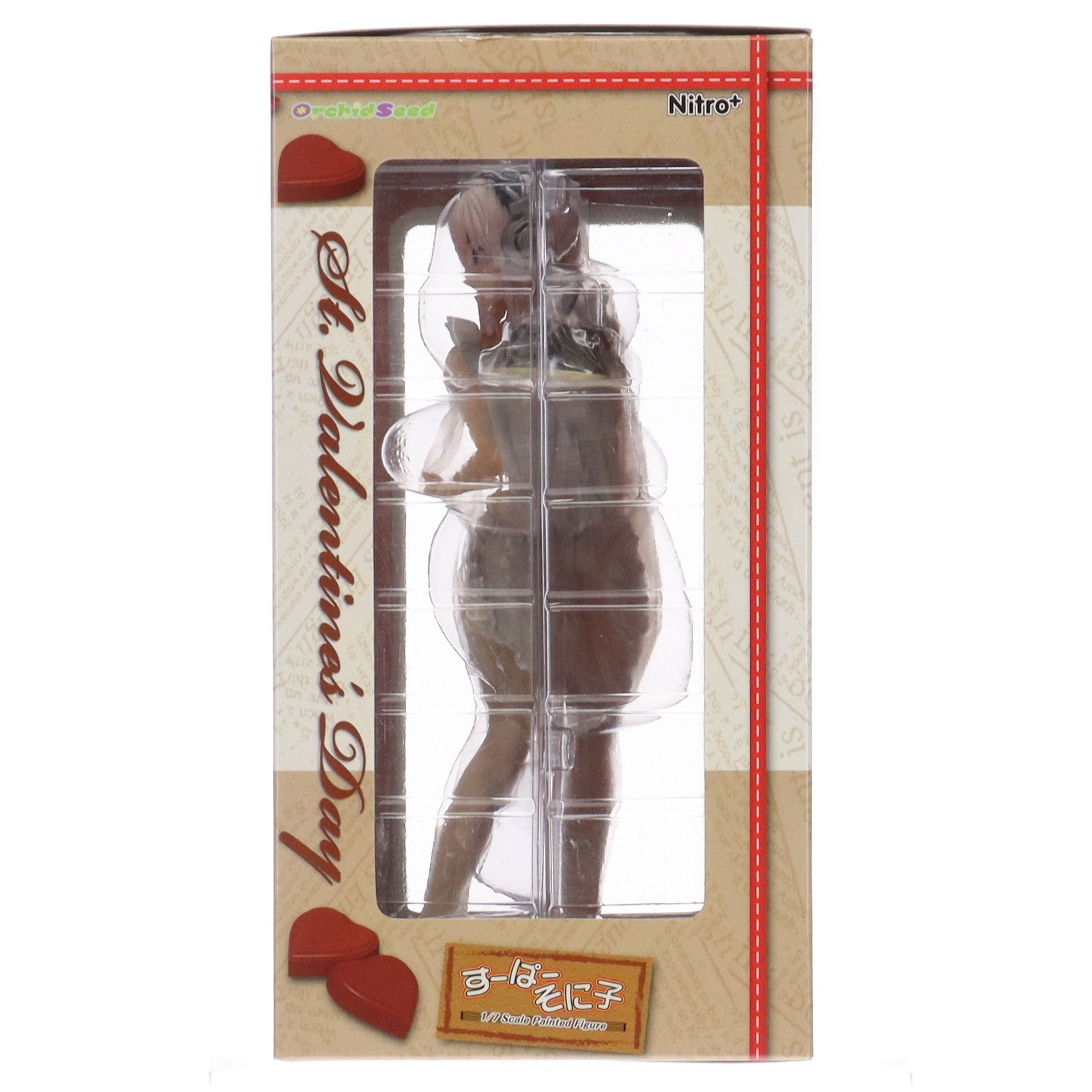 【中古即納】[FIG] すーぱーそに子 Valentine ver. NITRO SUPER SONIC(ニトロスーパーソニック) 1/7 完成品 フィギュア オーキッドシード(20090330)