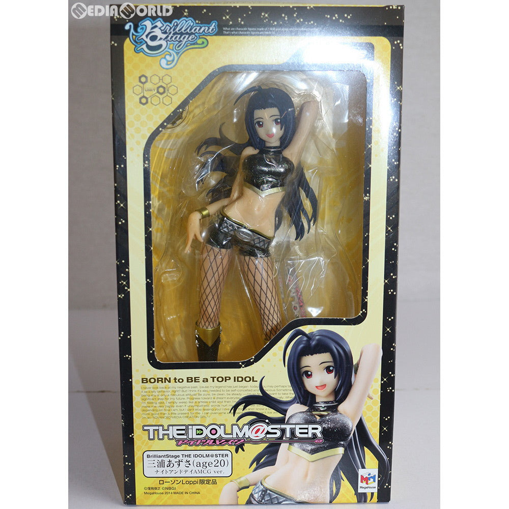 【中古即納】[FIG] ローソンLoppi限定 ブリリアントステージ 三浦あずさ(20age) ナイトアンドデイ AMCG ver. アイドルマスター(THE IDOLM@STER) 1/7 完成品 フィギュア メガハウス(20140625)