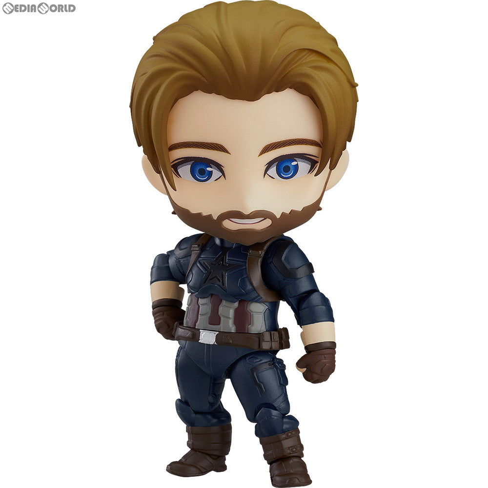 【中古即納】[FIG] ねんどろいど 923-DX キャプテン・アメリカ インフィニティ・エディション DX Ver. アベンジャーズ/インフィニティ・ウォー 完成品 可動フィギュア グッドスマイルカンパニー(20190731)