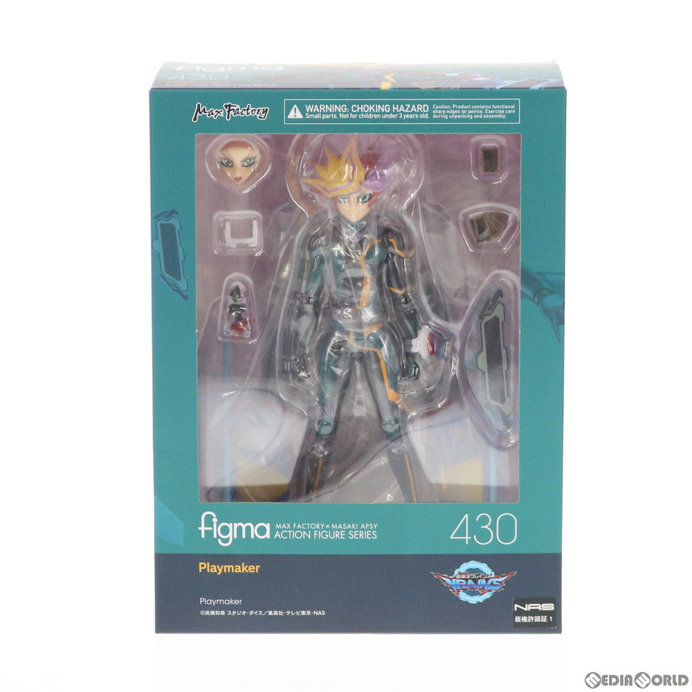 【中古即納】[FIG] figma(フィグマ) 430 Playmaker(プレイメーカー) 遊☆戯☆王VRAINS(ヴレインズ) 完成品 可動フィギュア マックスファクトリー(20190929)