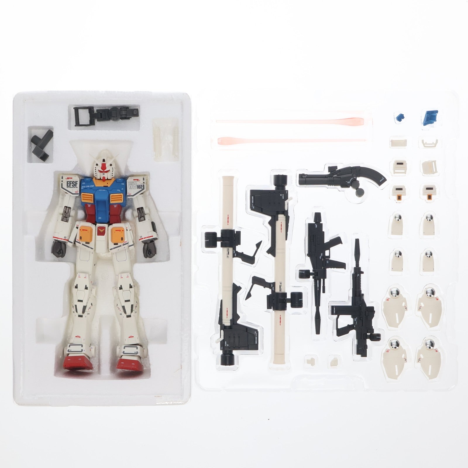 【中古即納】[FIG] GUNDAM FIX FIGURATION METAL COMPOSITE RX-78-02 ガンダム(40周年記念Ver.) 機動戦士ガンダム 完成品 可動フィギュア バンダイスピリッツ(20190727)