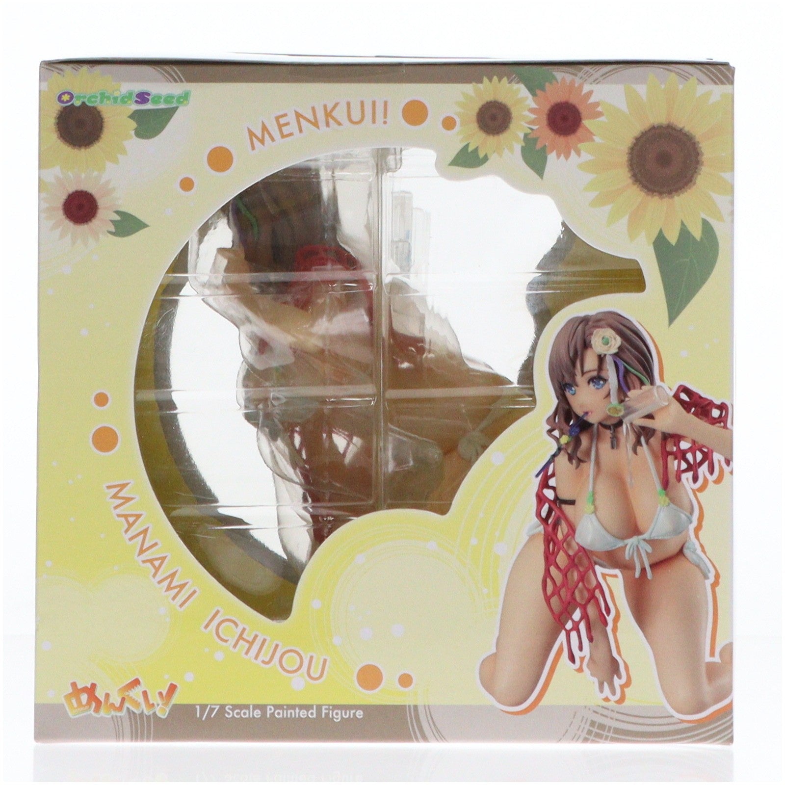【中古即納】[FIG] 一条真奈美(いちじょうまなみ) めんくい! 1/7 完成品 フィギュア(PVC119) オーキッドシード(20130824)