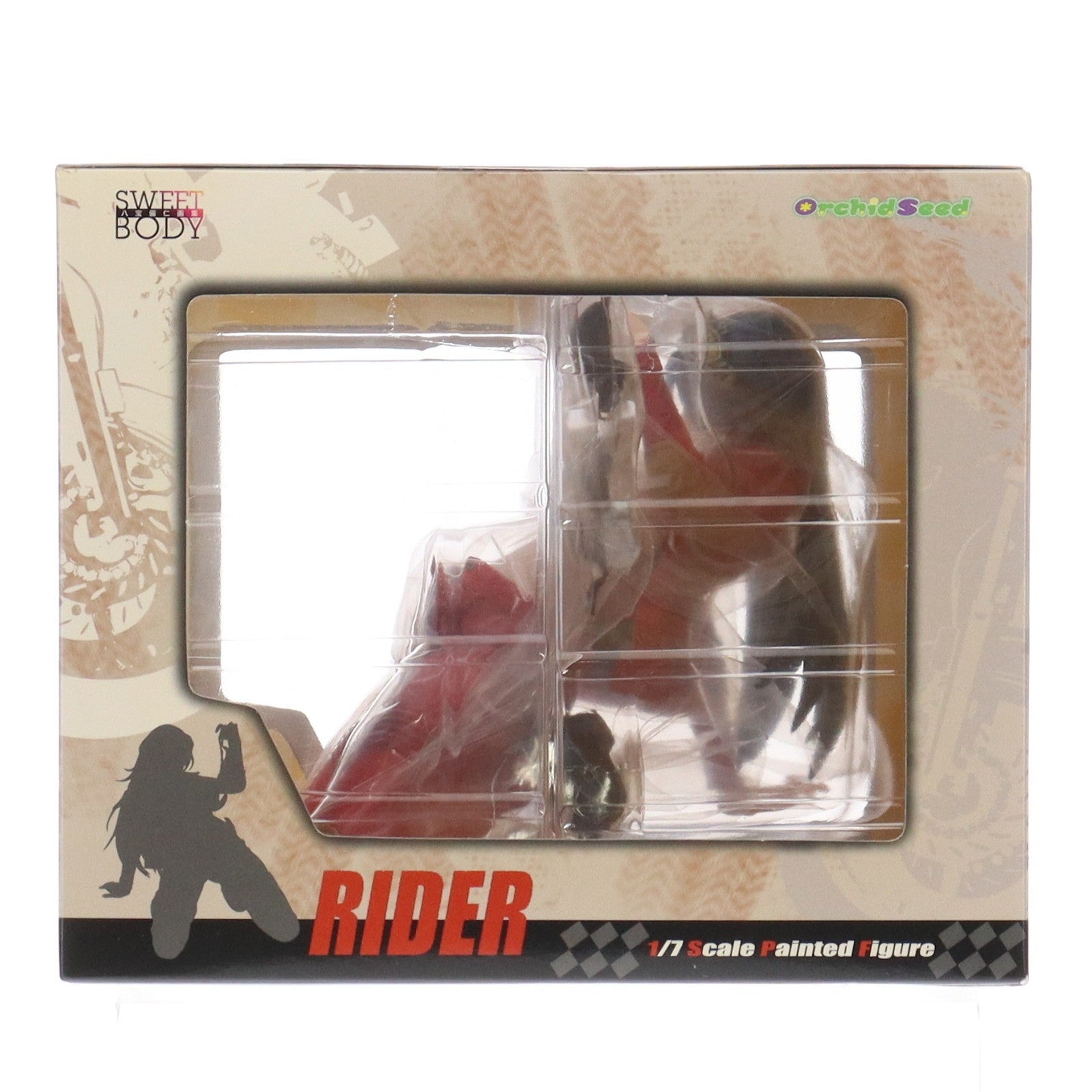 【中古即納】[FIG] ライダー 八宝備仁画集 SWEET BODY 1/7 完成品 フィギュア(PVC74) オーキッドシード(20100917)