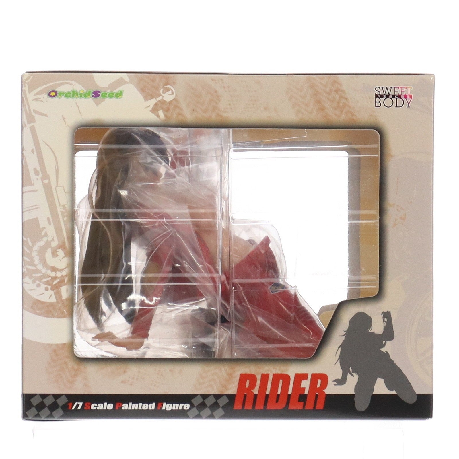 【中古即納】[FIG] ライダー 八宝備仁画集 SWEET BODY 1/7 完成品 フィギュア(PVC74) オーキッドシード(20100917)