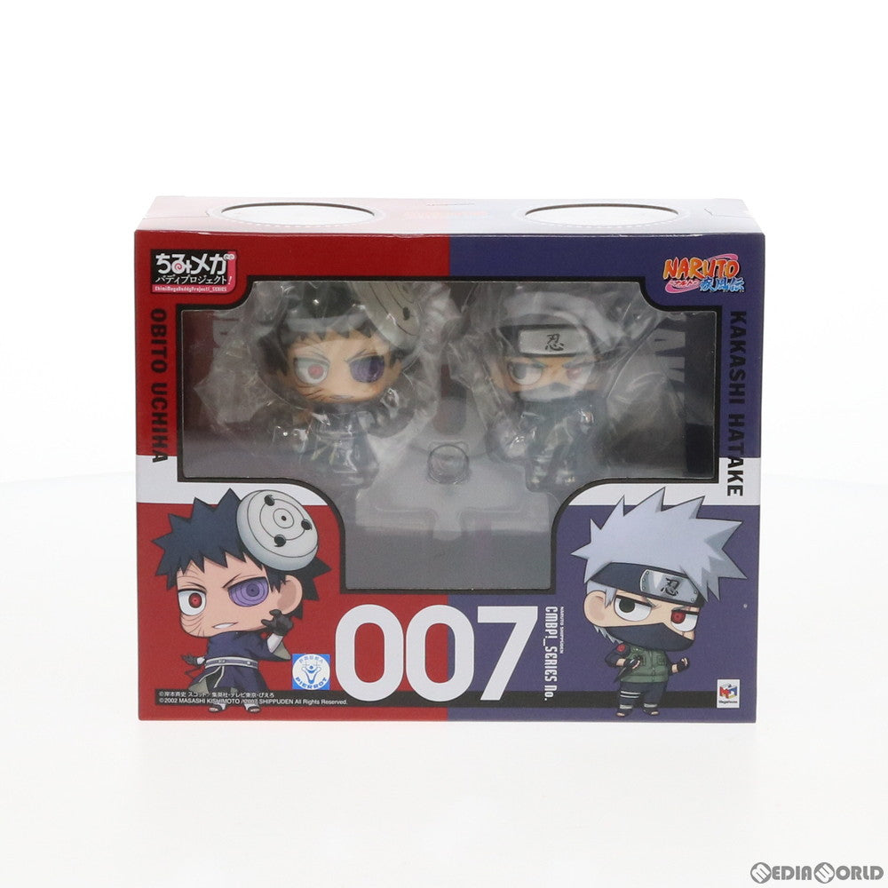 【中古即納】[FIG] ちみメガ バディシリーズ! はたけカカシ&うちはオビト 忍界大戦セット NARUTO-ナルト- 疾風伝 完成品 フィギュア メガハウス(20190928)