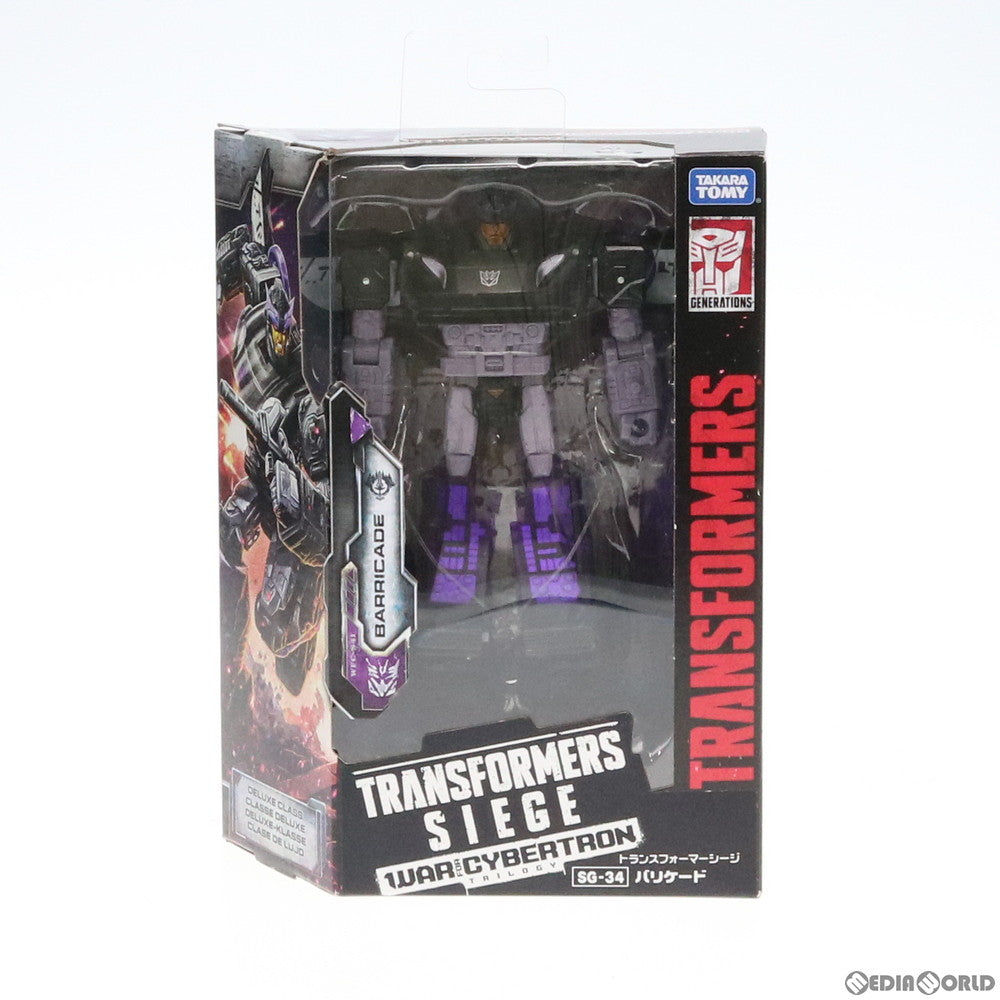 【中古即納】[TOY] トランスフォーマー シージ SG-34 バリケード 完成トイ タカラトミー(20191026)