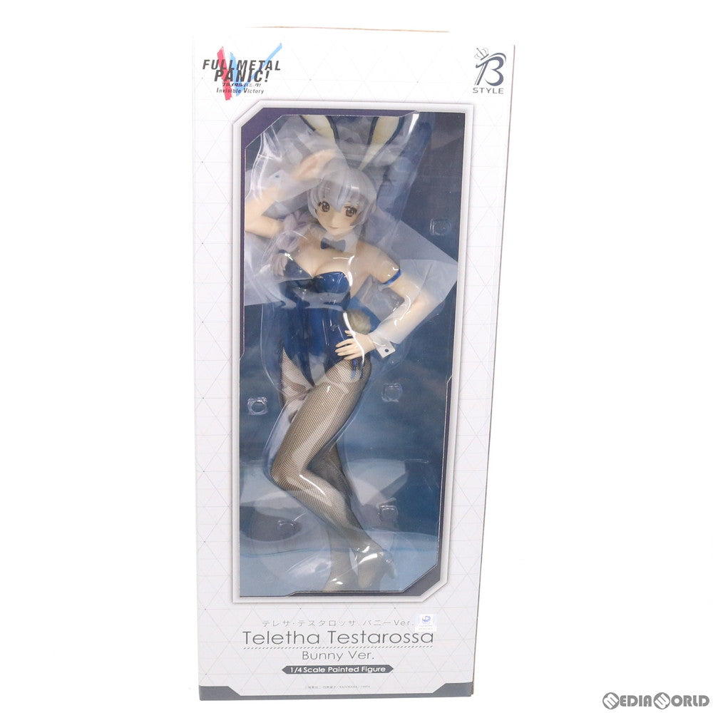 【中古即納】[FIG] クリアファイル付属 テレサ・テスタロッサ バニーVer. フルメタル・パニック! Invisible Victory 1/4 完成品 フィギュア FREEing(フリーイング)(20200522)