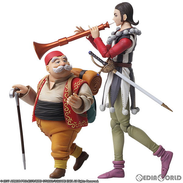 【中古即納】[FIG] BRING ARTS(ブリングアーツ) シルビア & ロウ ドラゴンクエストXI 過ぎ去りし時を求めて 完成品 可動フィギュア スクウェア・エニックス(20191026)