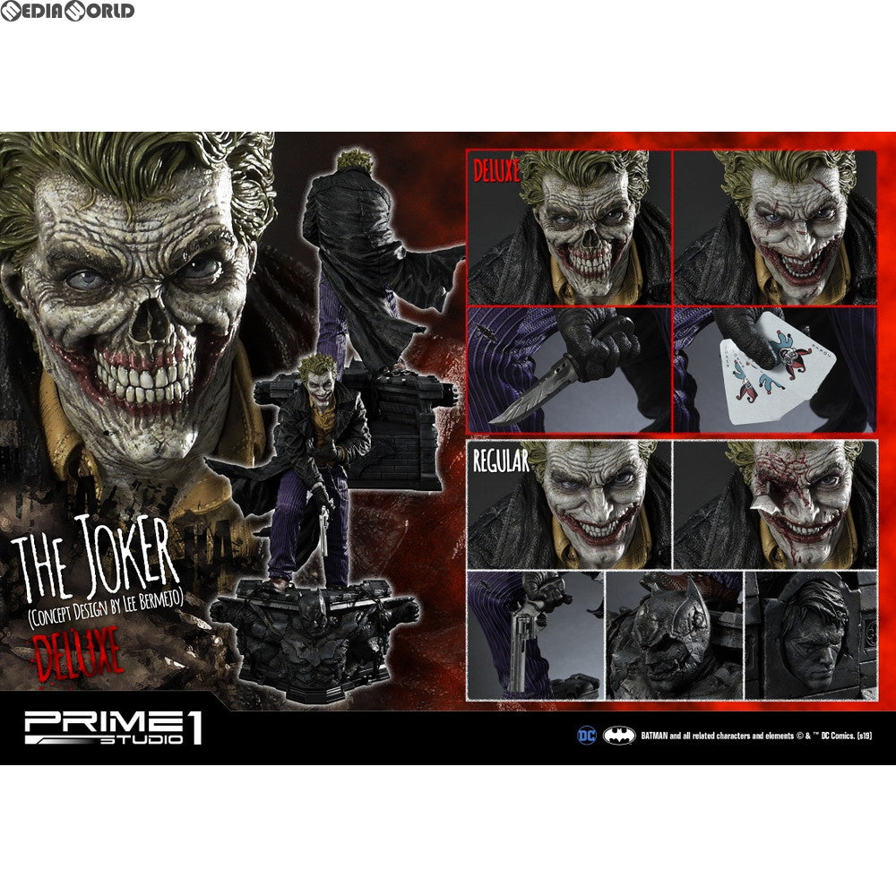 【新品即納】[FIG] ミュージアムマスターライン/ JOKER ジョーカー コンセプトデザイン by リー・ベルメホ 1/3 DX スタチュー フィギュア(MMDC-35DX) プライム1スタジオ(20201007)