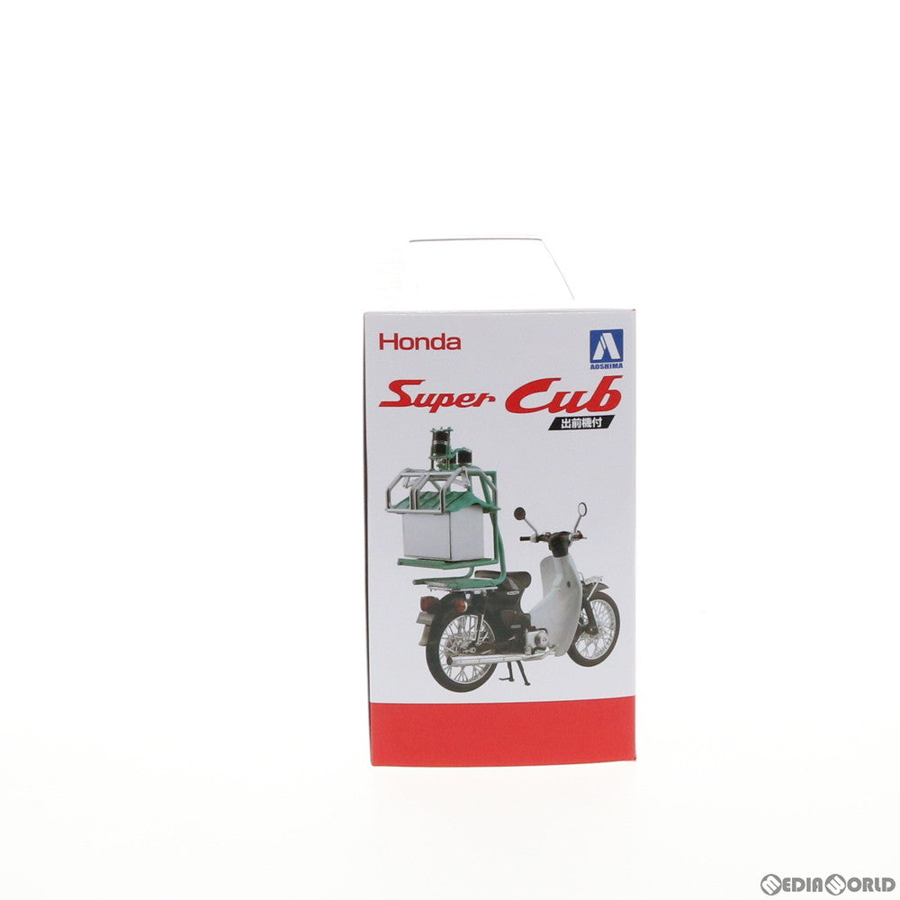 【中古即納】[MDL] 1/12 完成品バイクシリーズ Honda(ホンダ) スーパーカブ50 出前機付 ミニカー スカイネット(アオシマ)(20190831)