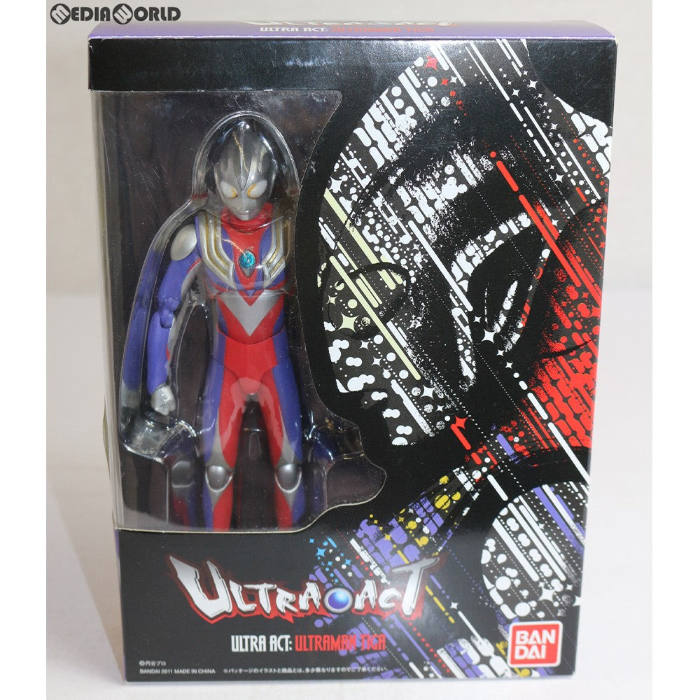 【中古即納】[FIG] ULTRA-ACT(ウルトラアクト) ウルトラマンティガ マルチタイプ(2011年版) 完成品 可動フィギュア バンダイ(20110326)