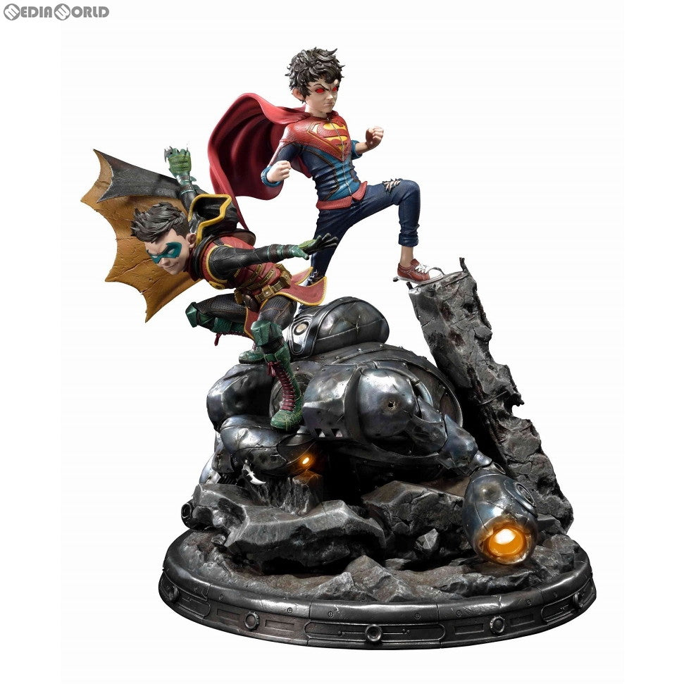 【新品即納】[FIG] ミュージアムマスターライン/ スーパーボーイ&ロビン SUPERMAN(スーパーマン) 1/3 スタチュー フィギュア(MMDC-38) プライム1スタジオ(20201031)