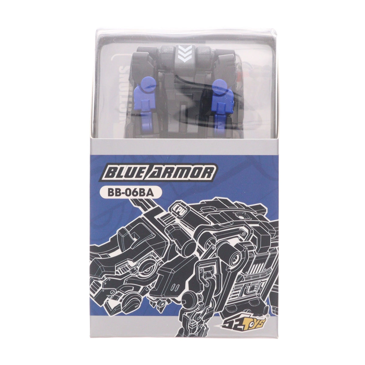 【中古即納】[TOY] BEASTBOX(ビーストボックス) BB-06BA BLUE ARMOR(ブルーアーマー) 完成トイ 52Toys(20190731)