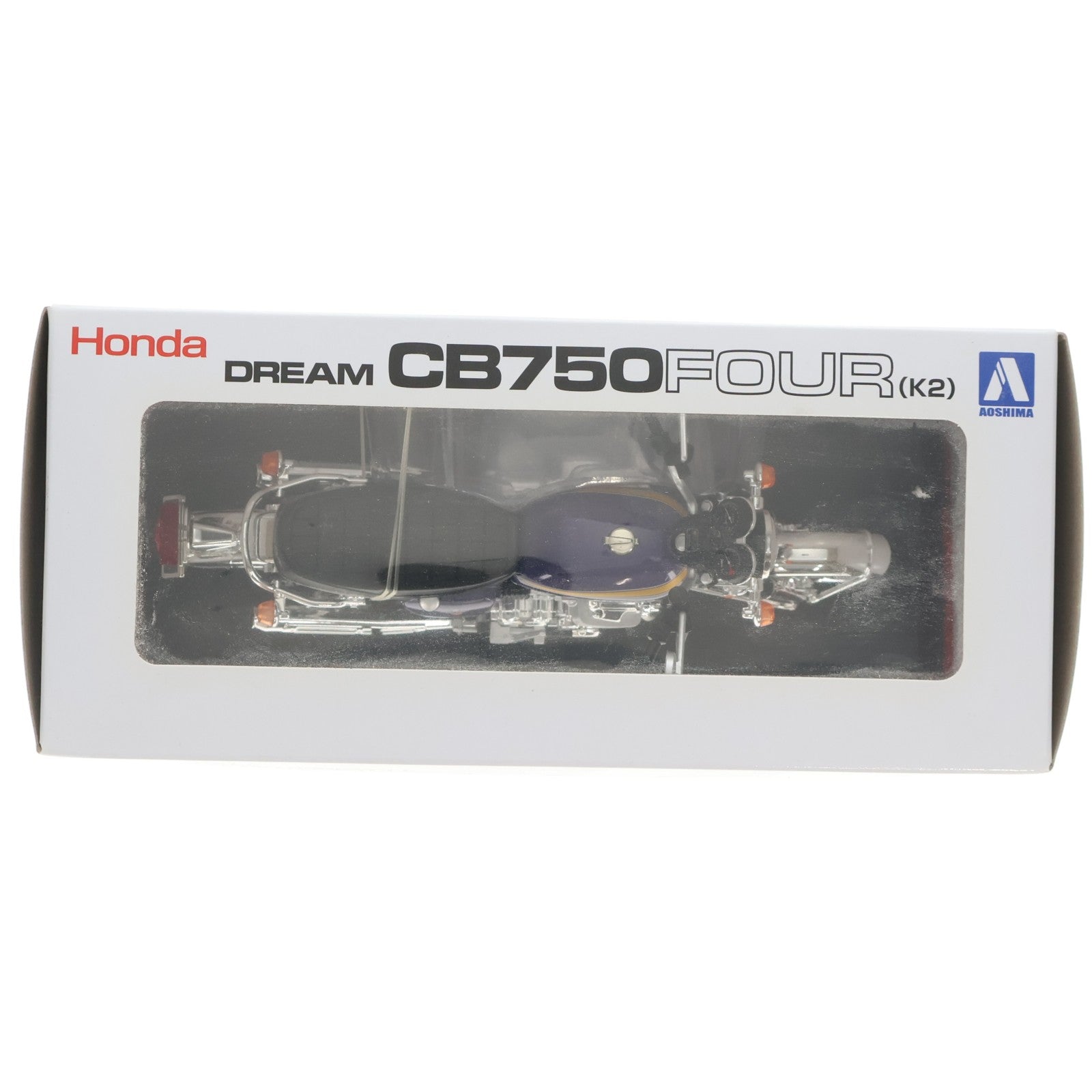 【中古即納】[MDL] 1/12 完成品バイクシリーズ Honda(ホンダ) CB750FOUR(K2) パープル ミニカー(106594) スカイネット(アオシマ)(20191004)