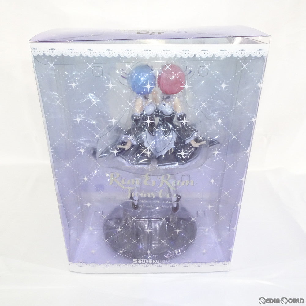 【中古即納】[FIG] レム&ラム Twins Ver. Re:ゼロから始める異世界生活 1/7 完成品 フィギュア 双翼社(20200131)