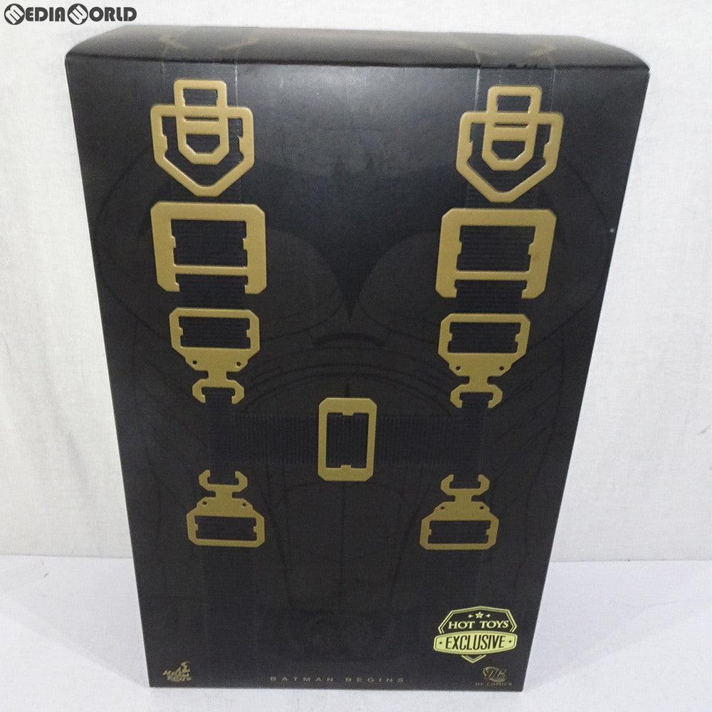 【中古即納】[FIG] トイサピエンス限定 ムービー・マスターピース バットマン/ブルース・ウェイン(バットスーツ・ビギンズ版) バットマン ビギンズ 1/6 可動フィギュア(MM#155) ホットトイズ(20111203)