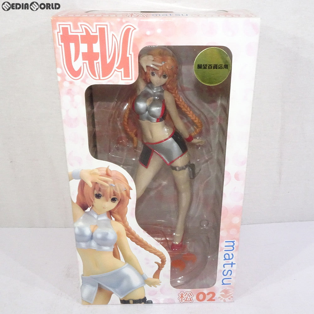 【中古即納】[FIG] 松(まつ) レースクイーンVer. 願望百貨店限定版 セキレイ 1/7 完成品 フィギュア ムービック(20080224)