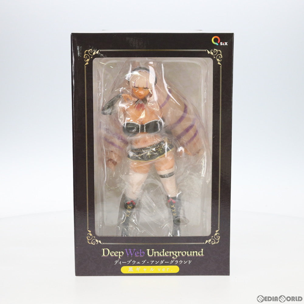 【中古即納】[FIG] ディープウェブ・アンダーグラウンド 黒ギャルver. 1/7 完成品 フィギュア Q-six(キューシックス)(20200620)