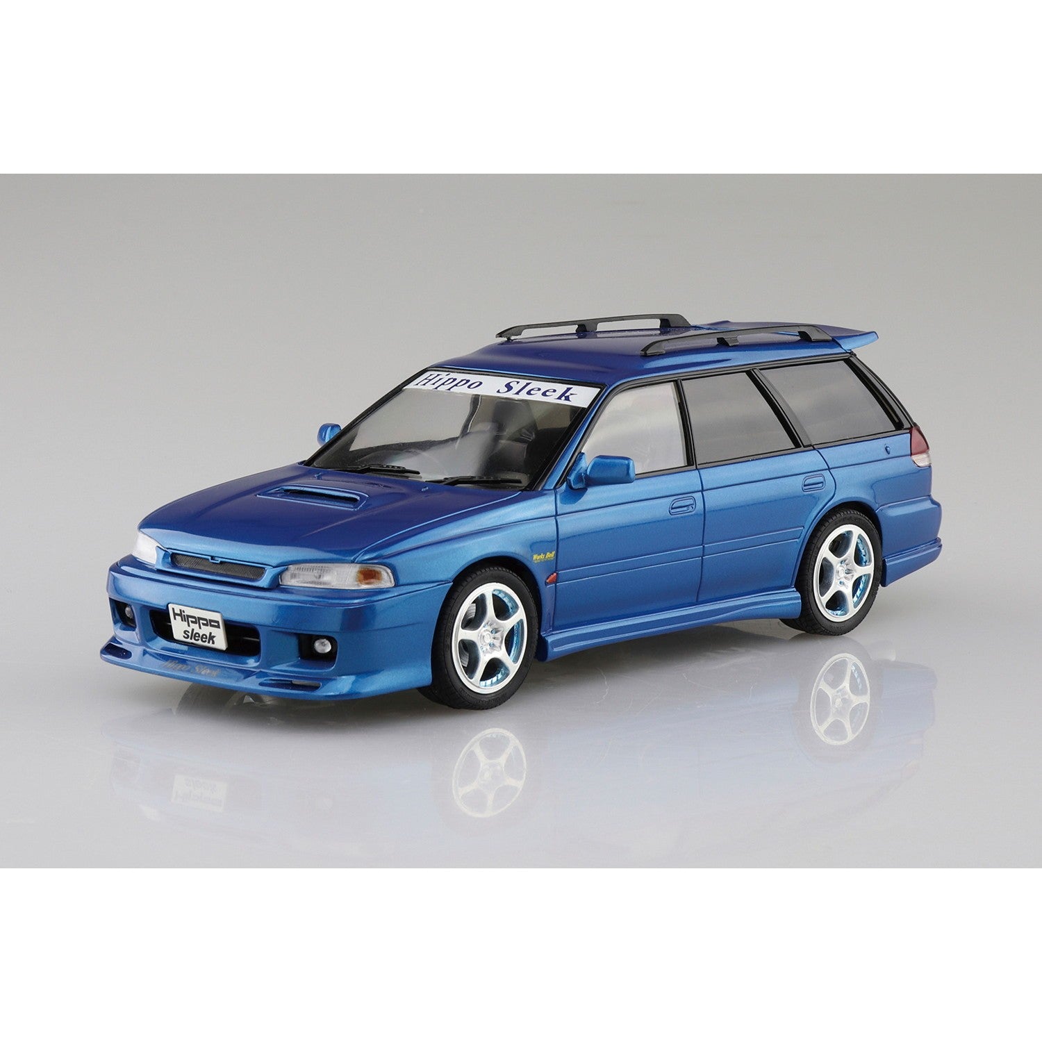 【予約安心出荷】[PTM] (再販) ザ・チューンドカー No.64 1/24 ヒッポスリーク BG5 レガシィツーリングワゴン '93(スバル) プラモデル(058008) アオシマ(20260531)