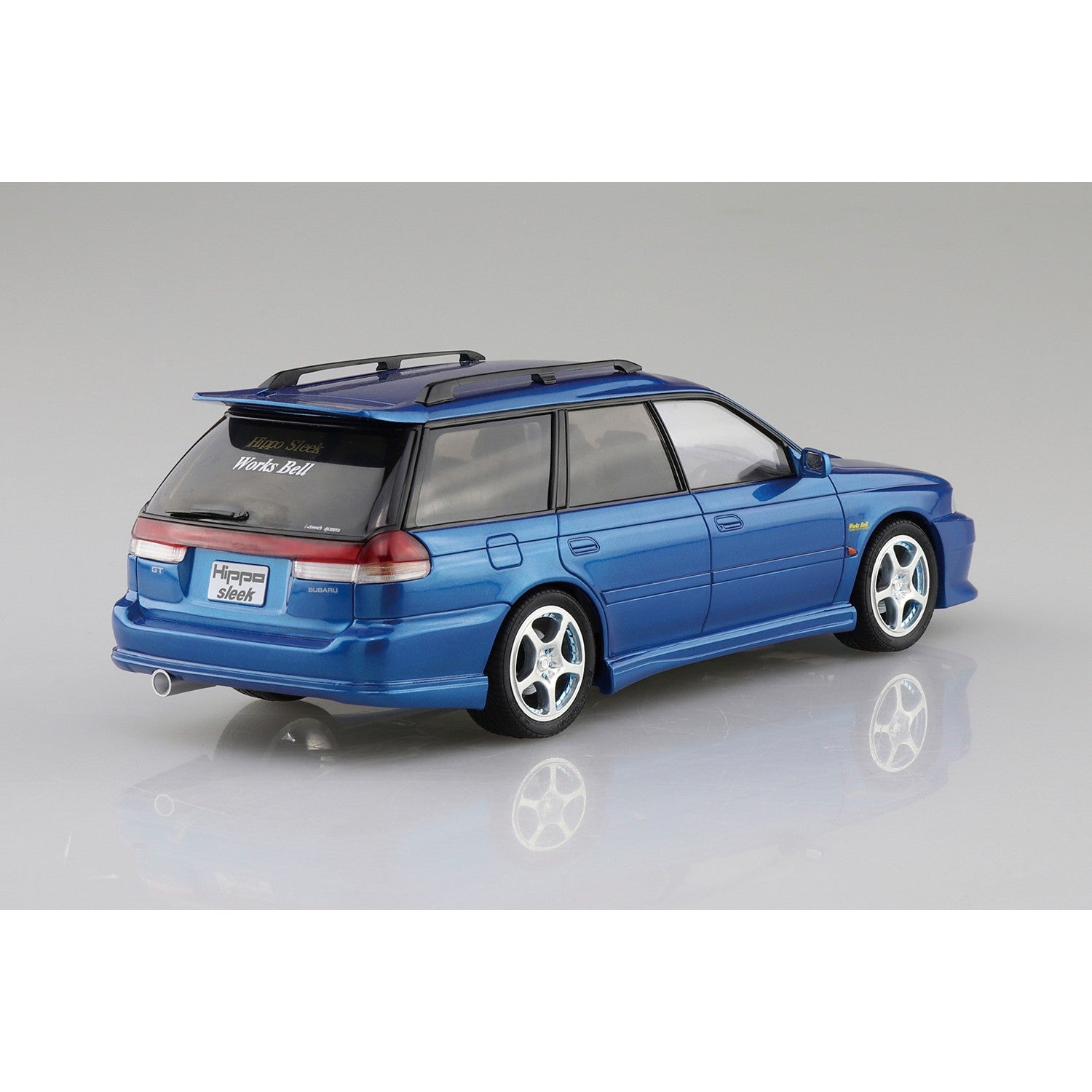 【予約安心出荷】[PTM] (再販) ザ・チューンドカー No.64 1/24 ヒッポスリーク BG5 レガシィツーリングワゴン '93(スバル) プラモデル(058008) アオシマ(20260531)