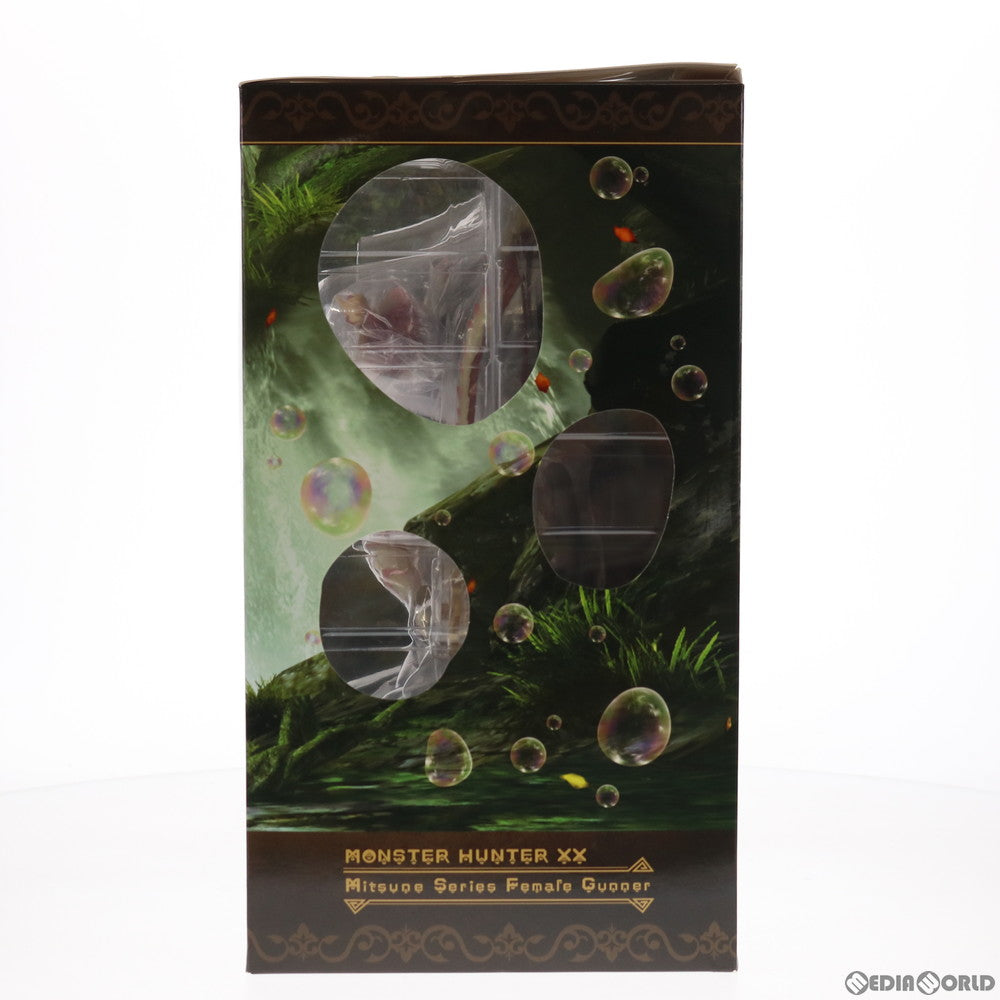 【中古即納】[FIG] ミツネシリーズ 女性ガンナー MONSTER HUNTER XX(モンスターハンターダブルクロス) 1/7 完成品 フィギュア(AMU-FNX137) フリュー(20200730)