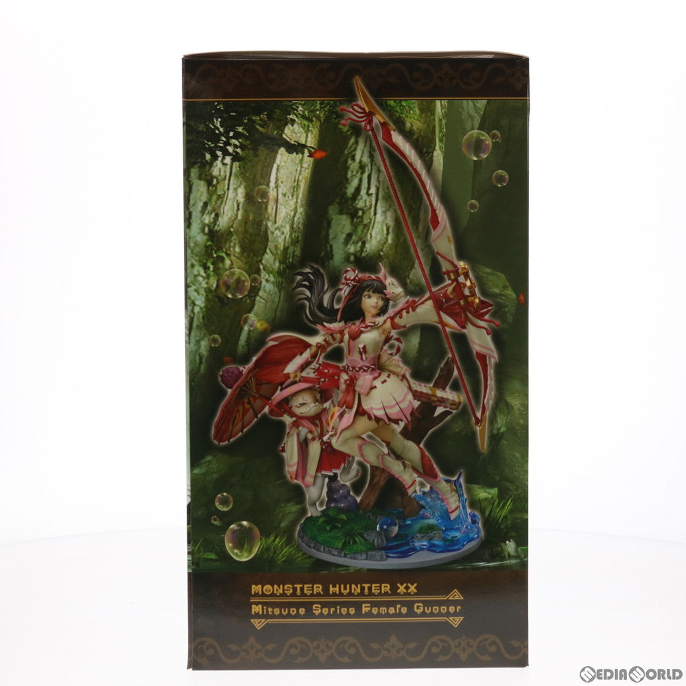 【中古即納】[FIG] ミツネシリーズ 女性ガンナー MONSTER HUNTER XX(モンスターハンターダブルクロス) 1/7 完成品 フィギュア(AMU-FNX137) フリュー(20200730)