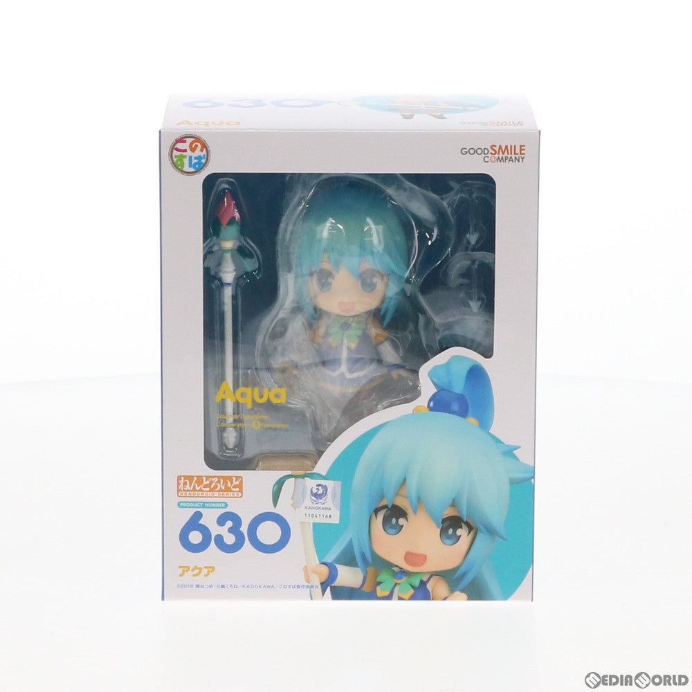 【中古即納】[FIG] (再々販)ねんどろいど 630 アクア この素晴らしい世界に祝福を! 完成品 可動フィギュア グッドスマイルカンパニー(20191207)