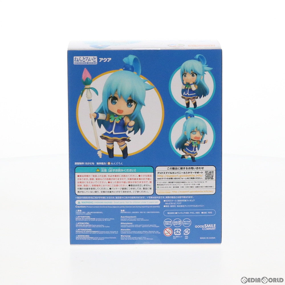 【中古即納】[FIG] (再々販)ねんどろいど 630 アクア この素晴らしい世界に祝福を! 完成品 可動フィギュア グッドスマイルカンパニー(20191207)