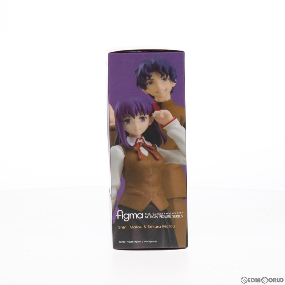 【中古即納】[FIG] figma(フィグマ) 445 間桐慎二&間桐桜 劇場版 Fate/stay night[Heaven's Feel](フェイト/ステイナイト ヘブンズフィール) 完成品 可動フィギュア マックスファクトリー(20200401)