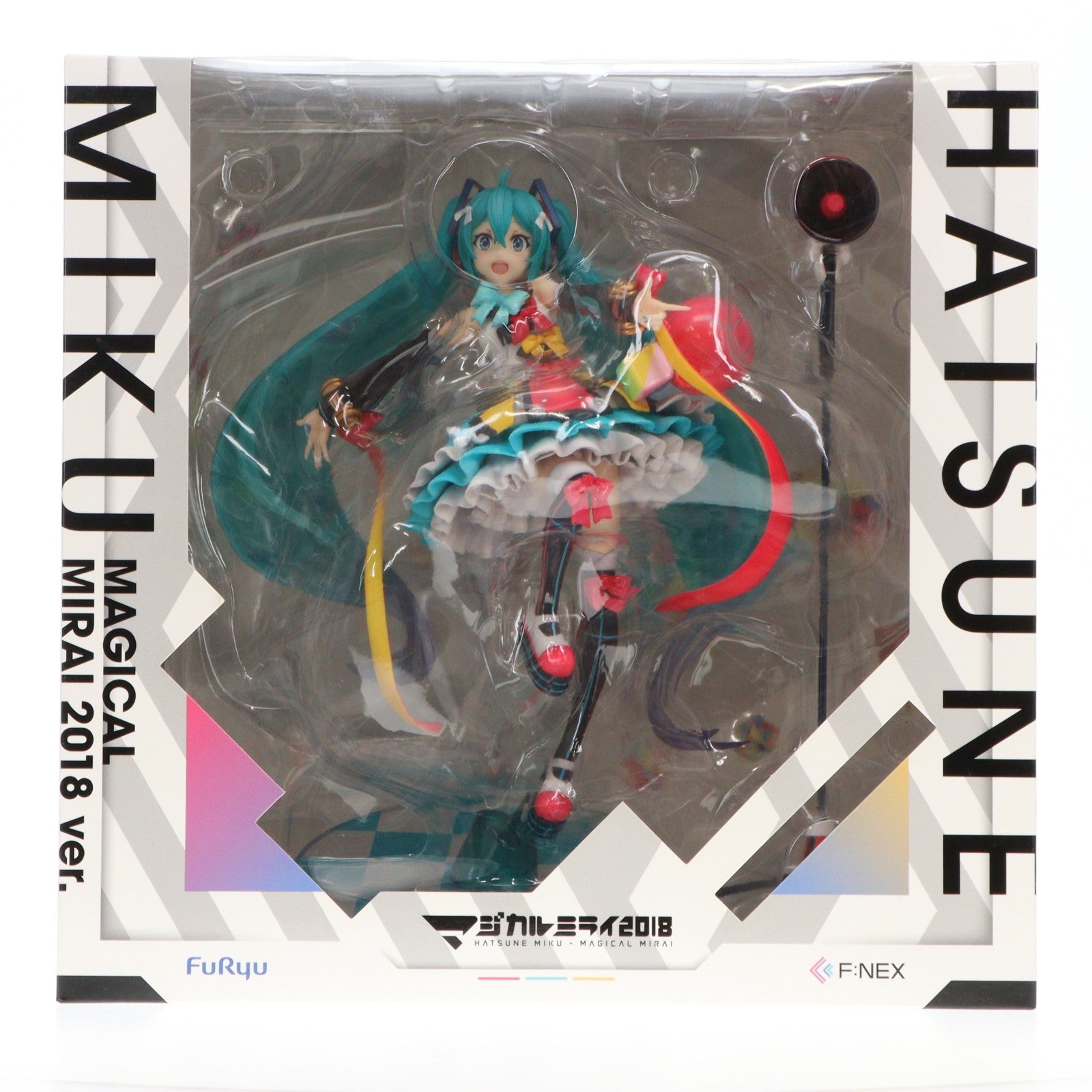 【中古即納】[FIG] F:NEX限定 初音ミク「マジカルミライ 2018」Ver. キャラクター・ボーカル・シリーズ01 初音ミク 1/7 完成品 フィギュア(AMU-FNX112) フリュー(20190808)