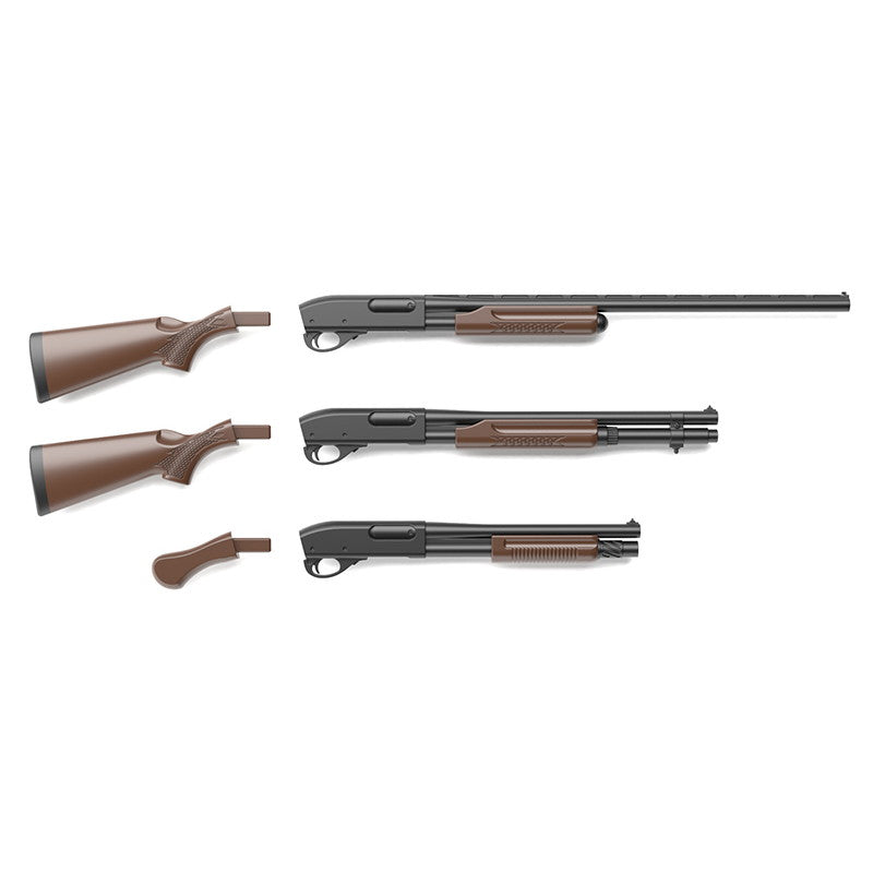 【新品】【お取り寄せ】[PTM] (再販) LittleArmory(リトルアーモリー) LA055 1/12 M870タイプ ハードウッド プラモデル(306962) TOMYTEC(トミーテック)(20191221)