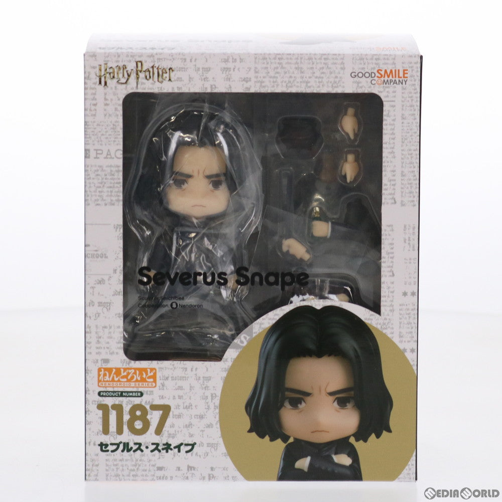 【中古即納】[FIG] ねんどろいど 1187 セブルス・スネイプ ハリー・ポッター 完成品 可動フィギュア グッドスマイルカンパニー(20200126)