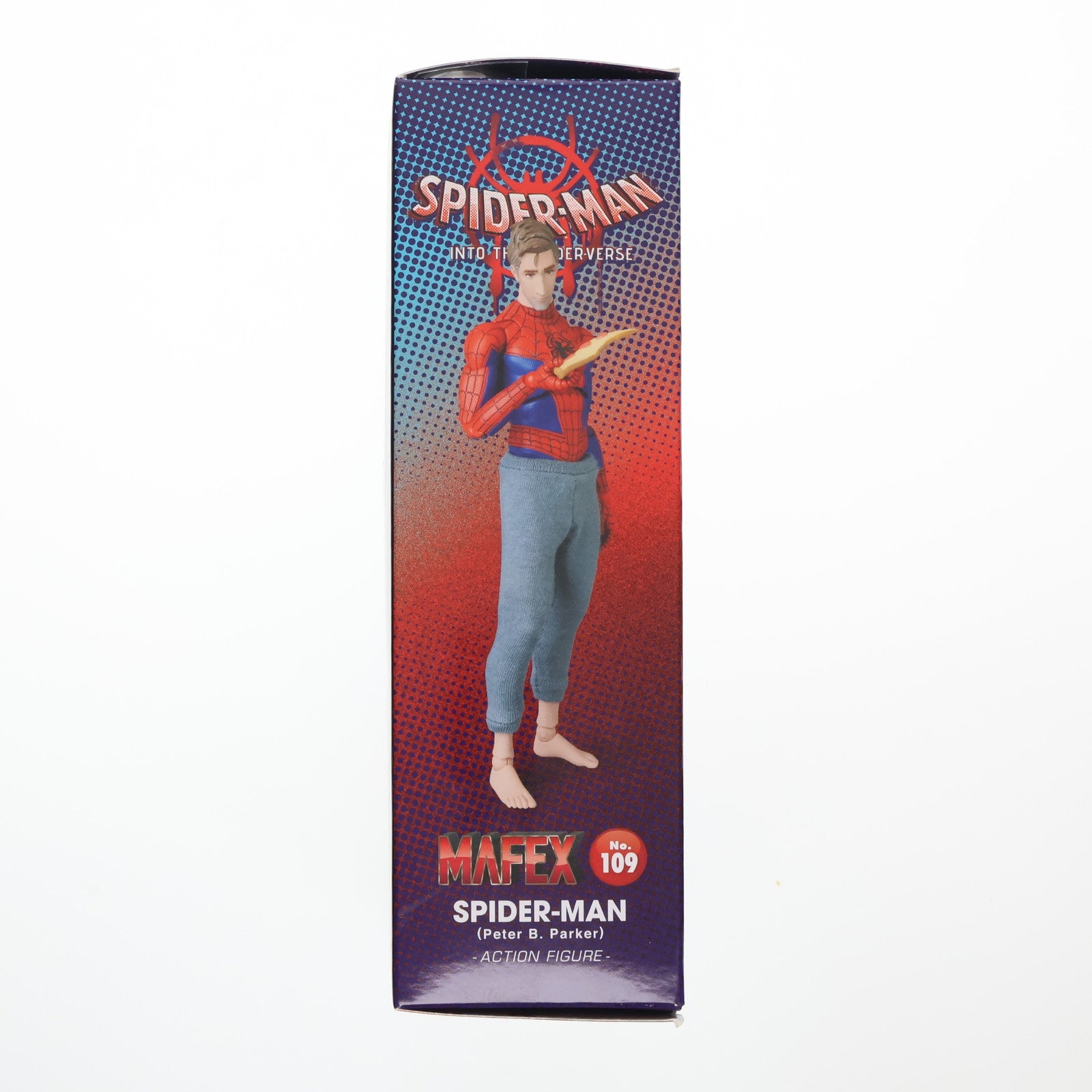 【新品即納】[FIG] マフェックス No.109 MAFEX SPIDER-MAN(Peter B. Parker) (スパイダーマン ピーター B.パーカー) SPIDER-MAN:INTO THE SPIDER-VERSE 可動フィギュア メディコム・トイ(20210131)