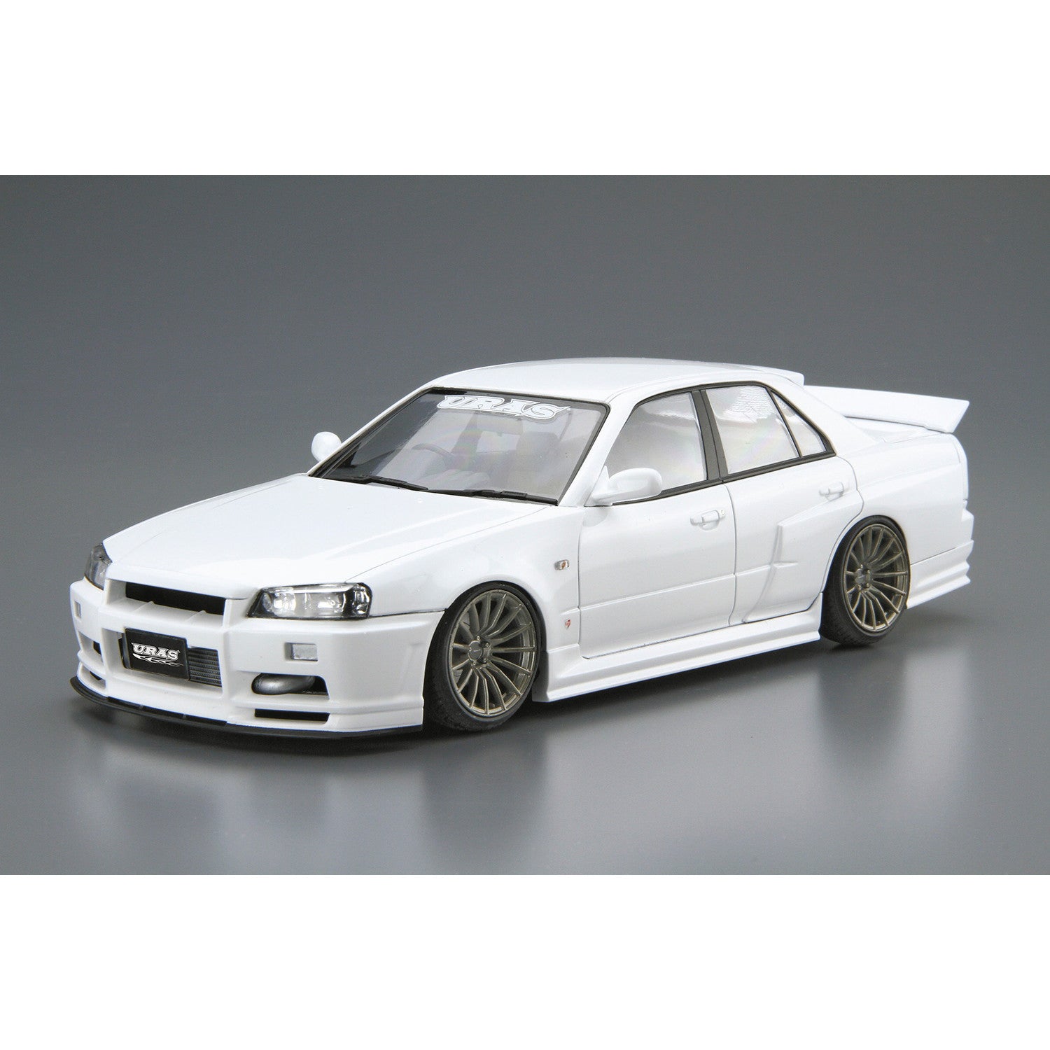 【新品即納】[PTM] (再販)ザ・チューンドカー No.4 1/24 URAS ER34 スカイライン TYPE-R '01(ニッサン) プラモデル(055342) アオシマ(20250228)