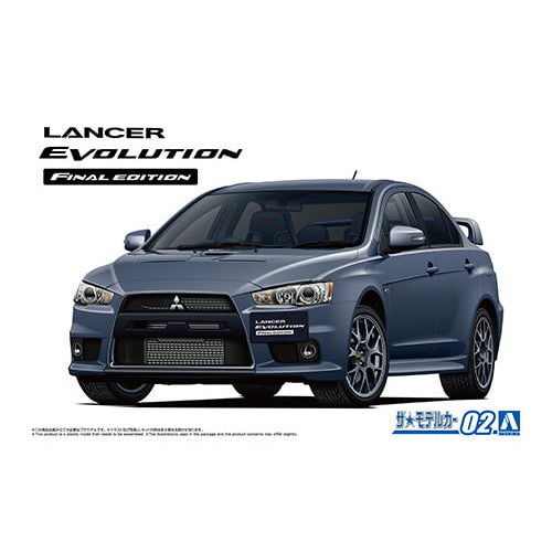 【新品】【お取り寄せ】[PTM] ザ・モデルカー No.2 1/24 ミツビシ CZ4A ランサーエボリューション ファイナルエディション '15 プラモデル アオシマ(20191221)