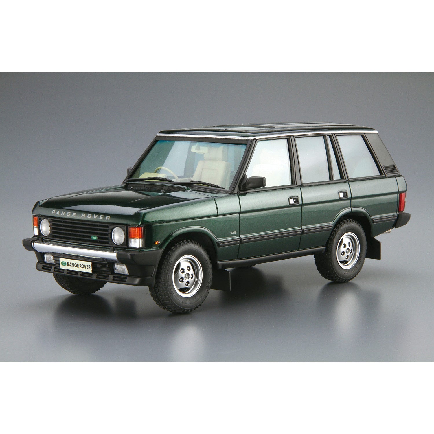 【新品】【お取り寄せ】[PTM] ザ・モデルカー No.120 1/24 ランドローバー LH36D レンジローバー クラシック '92 プラモデル アオシマ(20191214)