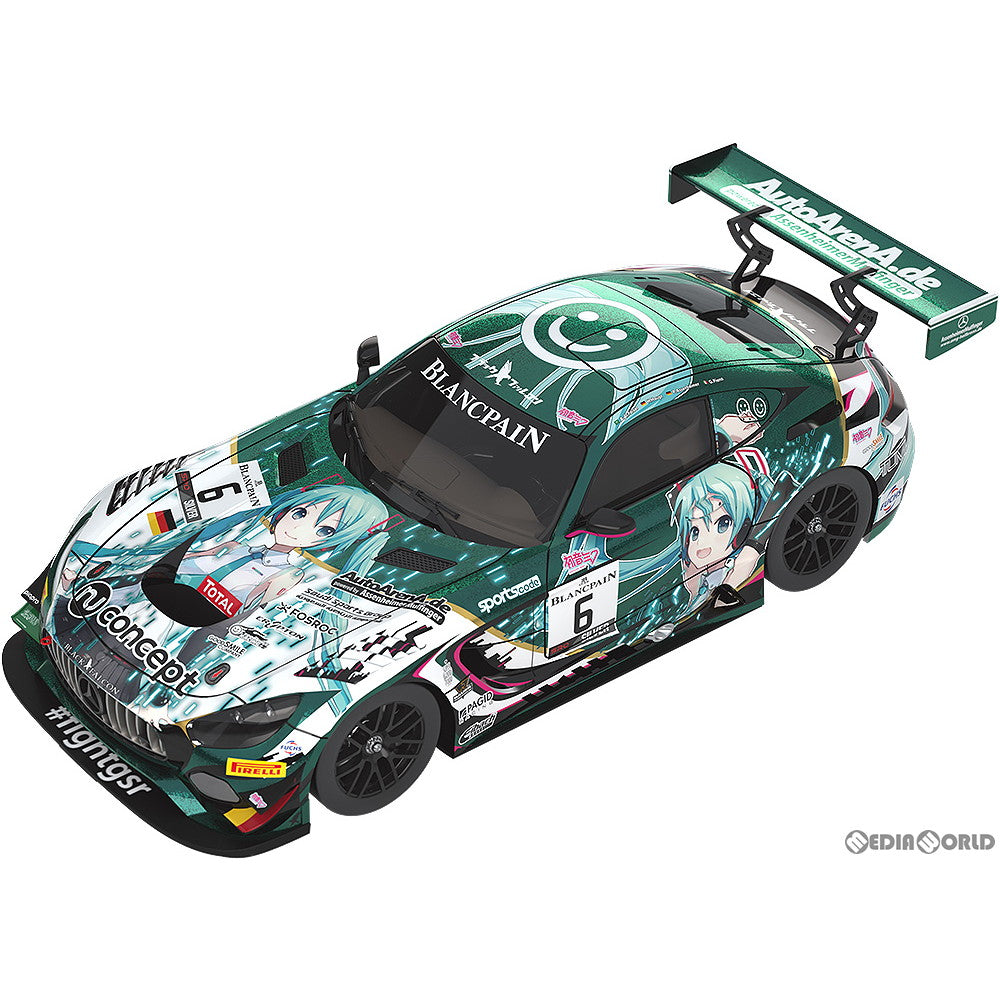 【新品即納】[MDL] 1/43 #6 Mercedes-AMG Team Black Falcon 2019 SPA24H ver. キャラクター・ボーカル・シリーズ01 初音ミク 完成品 ミニカー グッドスマイルレーシング(20201113)