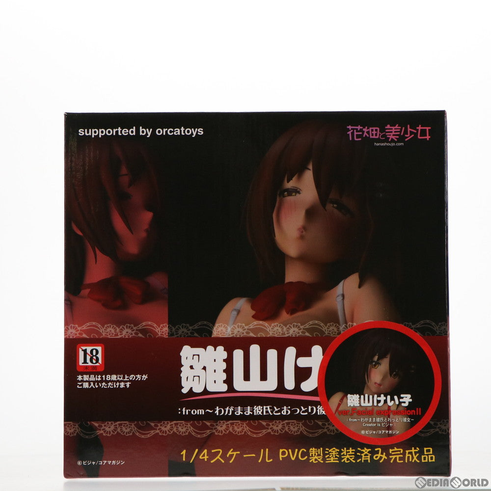 【中古即納】[FIG] 雛山けい子ver.Facial expressionII:from～わがまま彼氏とおっとり彼女～ Creator is ピジャ 1/4 完成品 フィギュア 花畑と美少女(20210721)