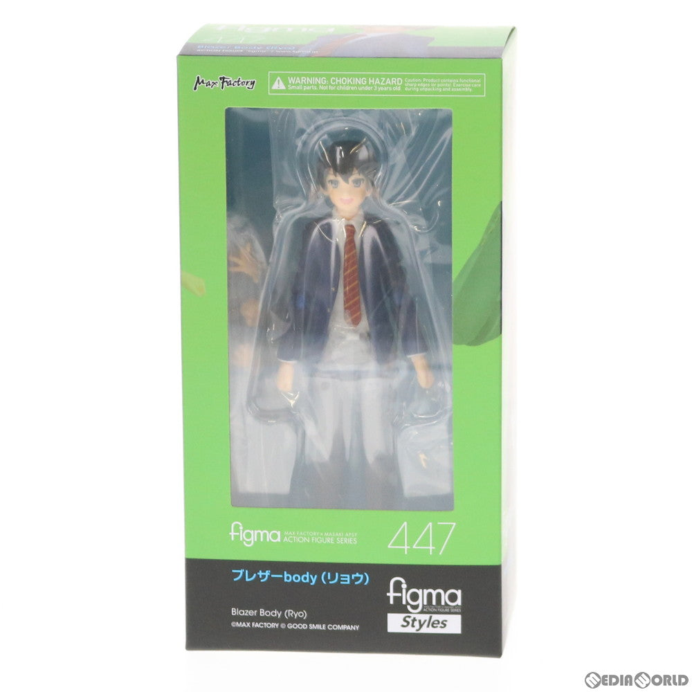 【中古即納】[FIG] figma(フィグマ) 447 ブレザーbody(リョウ) 完成品 可動フィギュア マックスファクトリー(20200514)