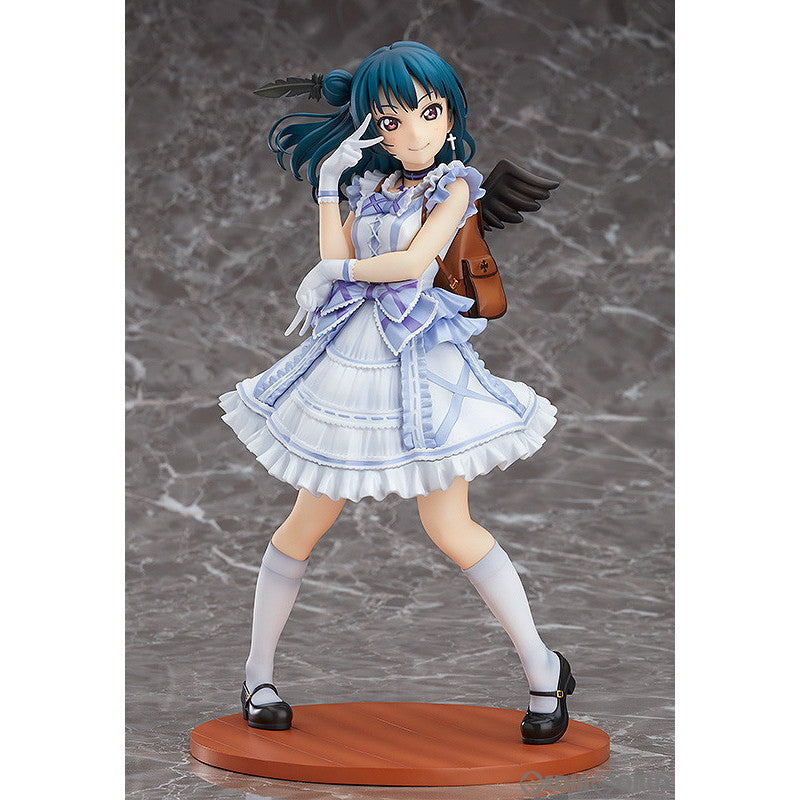 【中古即納】[FIG] 津島善子(つしまよしこ) Blu-rayジャケットVer. ラブライブ!サンシャイン!! 1/7 完成品 フィギュア 一部オンラインショップ限定 With Fans!(ウィズファンズ)(20190831)