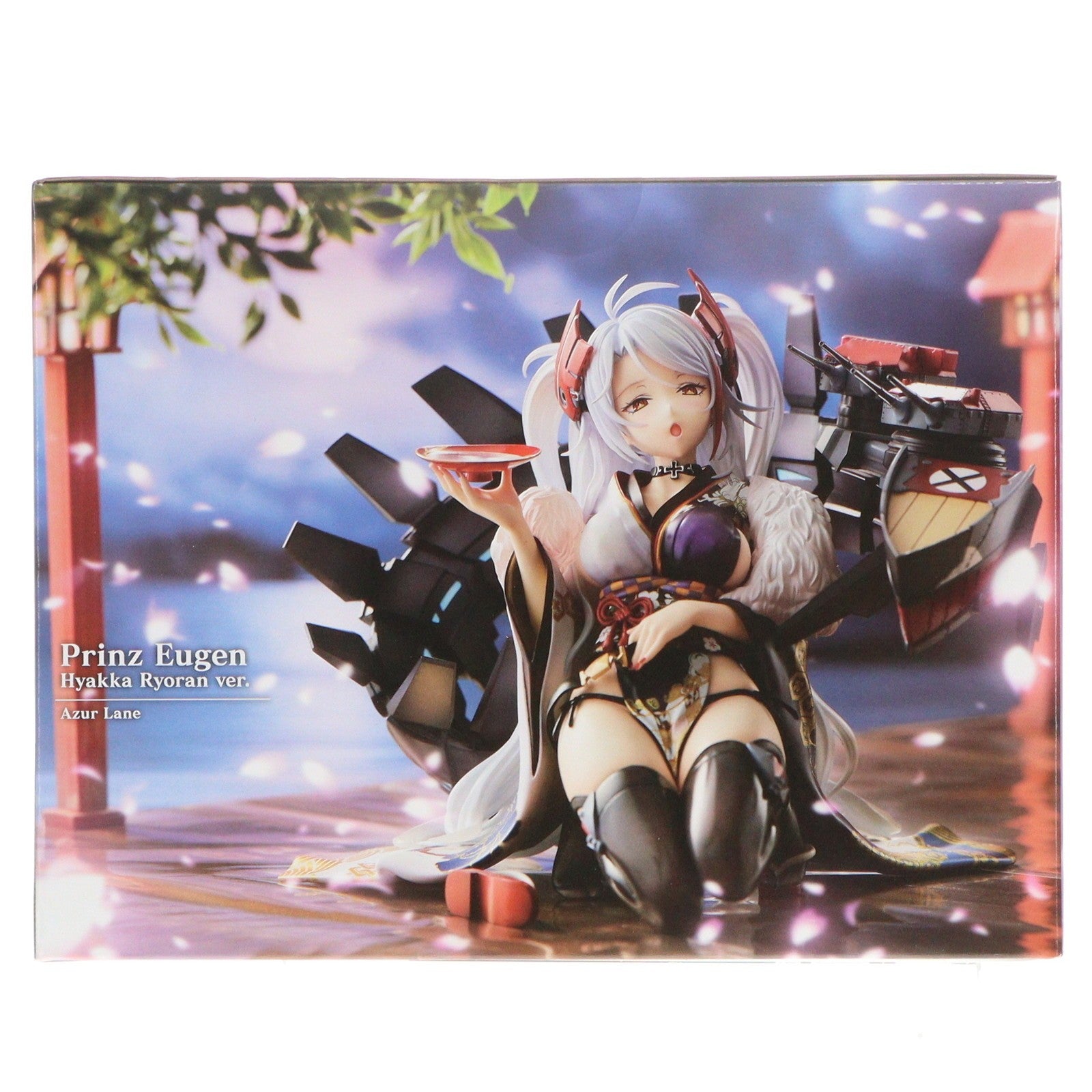【中古即納】[FIG] 初回生産限定特典付属 プリンツ・オイゲン(百花繚乱ver.) アズールレーン 1/7 完成品 フィギュア コトブキヤショップ限定(PP771) コトブキヤ(20190630)