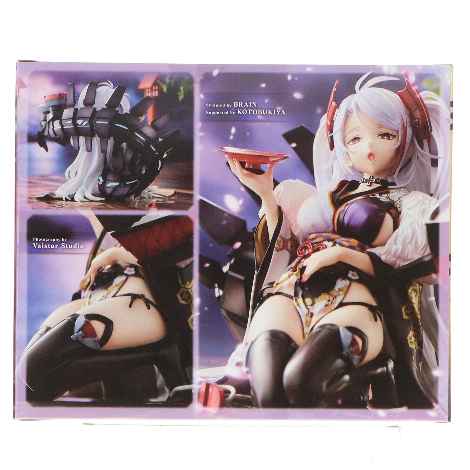 【中古即納】[FIG] 初回生産限定特典付属 プリンツ・オイゲン(百花繚乱ver.) アズールレーン 1/7 完成品 フィギュア コトブキヤショップ限定(PP771) コトブキヤ(20190630)