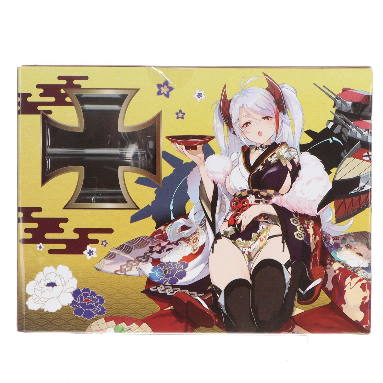 【中古即納】[FIG] 初回生産限定特典付属 プリンツ・オイゲン(百花繚乱ver.) アズールレーン 1/7 完成品 フィギュア コトブキヤショップ限定(PP771) コトブキヤ(20190630)