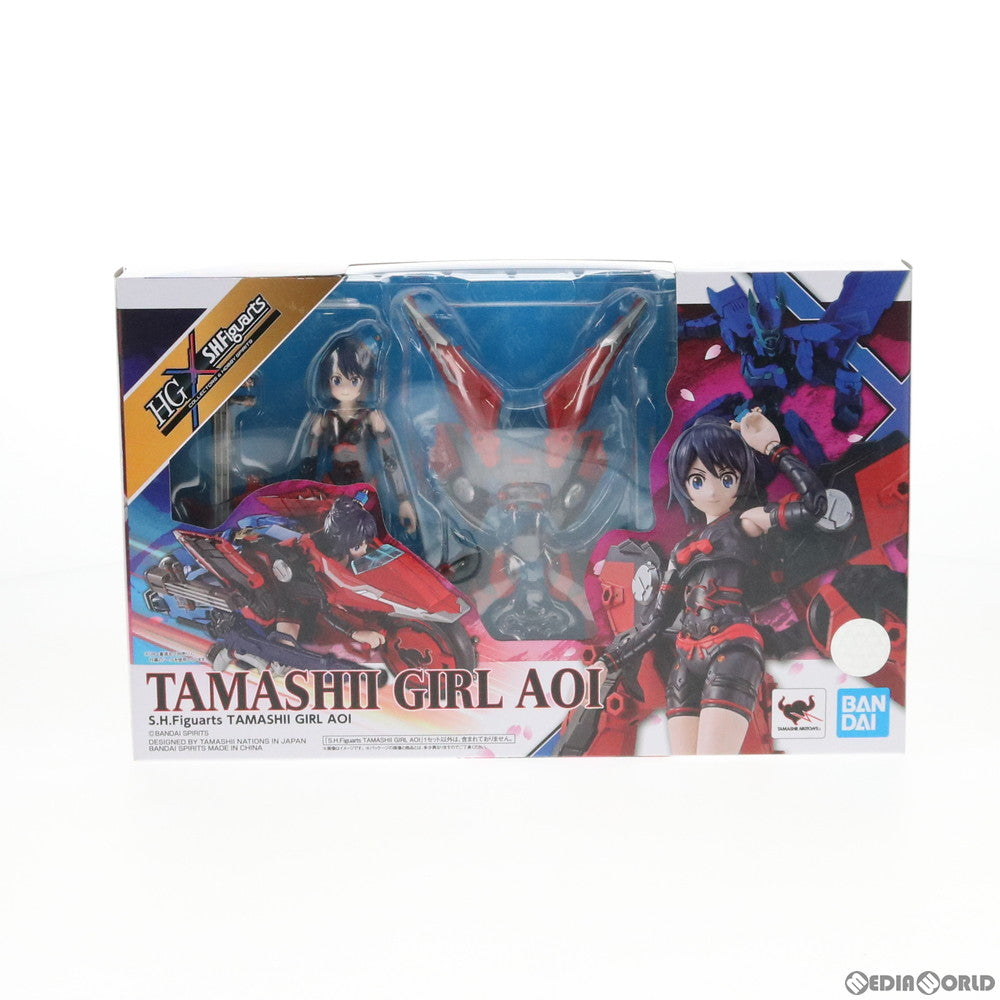 【中古即納】[FIG] S.H.Figuarts(フィギュアーツ) TAMASHII GIRL AOI(タマシイ ガール アオイ) 完成品 可動フィギュア バンダイスピリッツ(20200215)