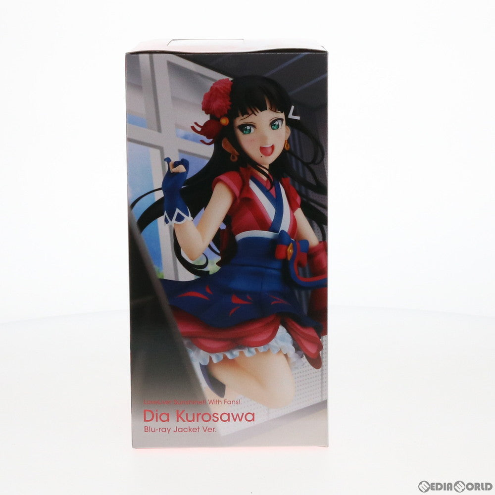 【中古即納】[FIG] 黒澤ダイヤ(くろさわだいや) Blu-rayジャケットVer. ラブライブ!サンシャイン!! 1/7 完成品 フィギュア 一部オンラインショップ限定 With Fans!(ウィズファンズ)(20190930)